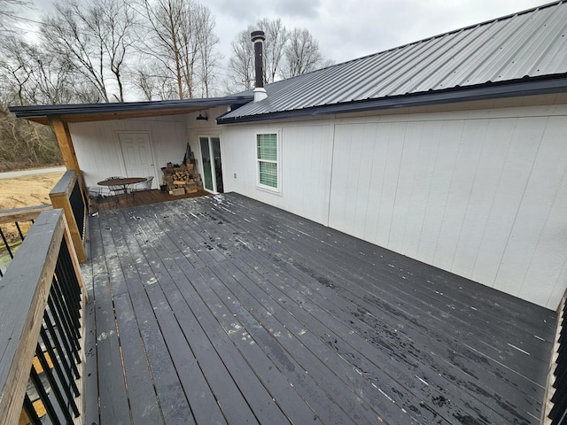 view of deck