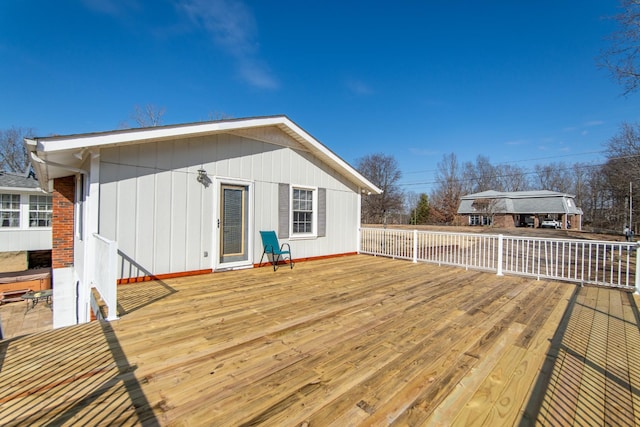 view of deck