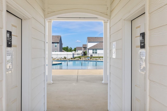 view of swimming pool