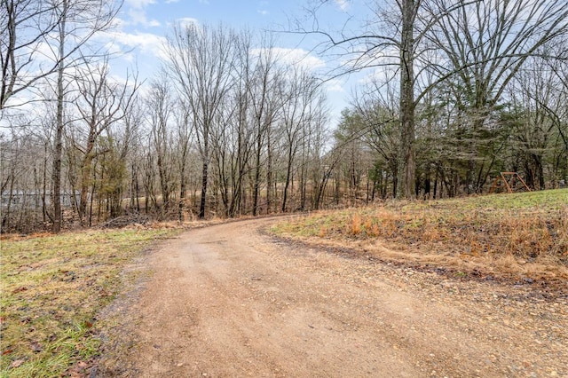 view of road