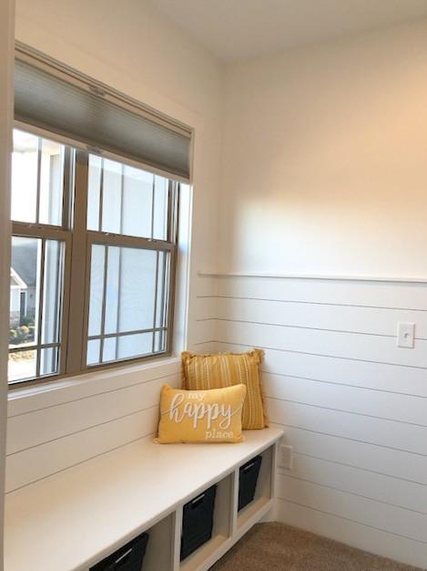 mudroom featuring carpet