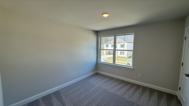 empty room featuring carpet