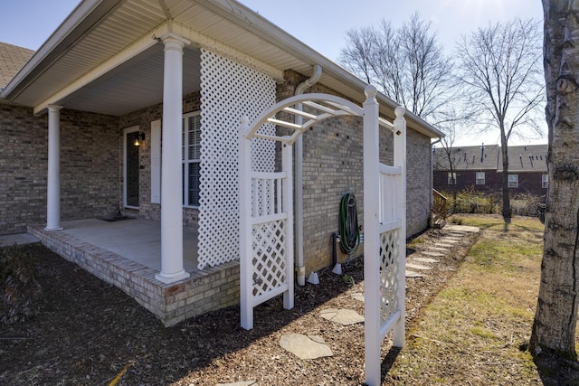 view of home's exterior