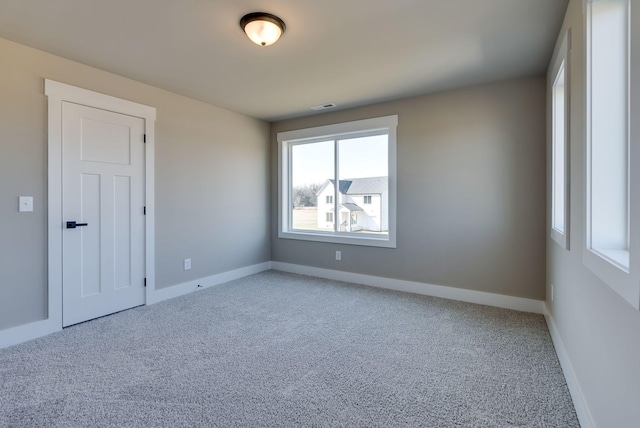 empty room with carpet