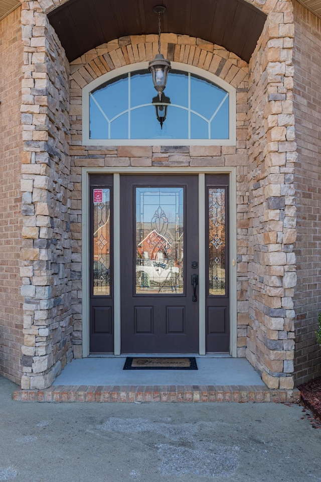 view of entrance to property