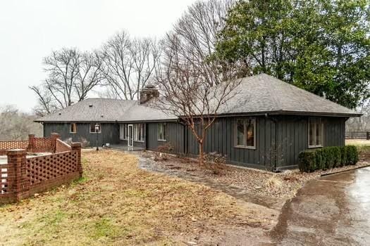 view of rear view of house