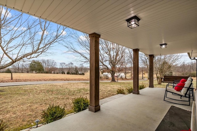 view of patio