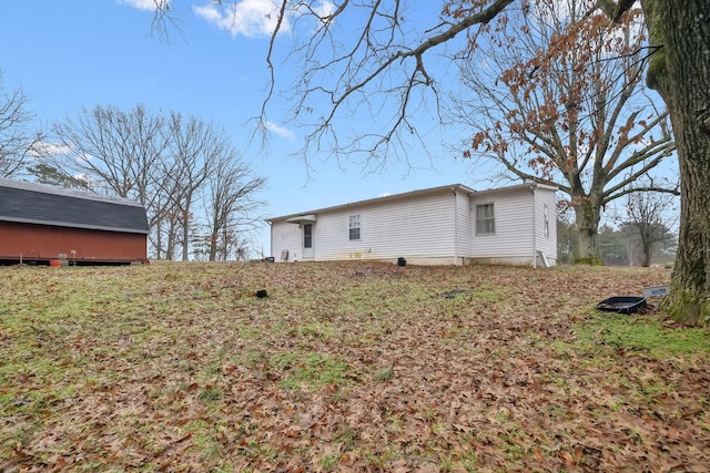 view of back of property