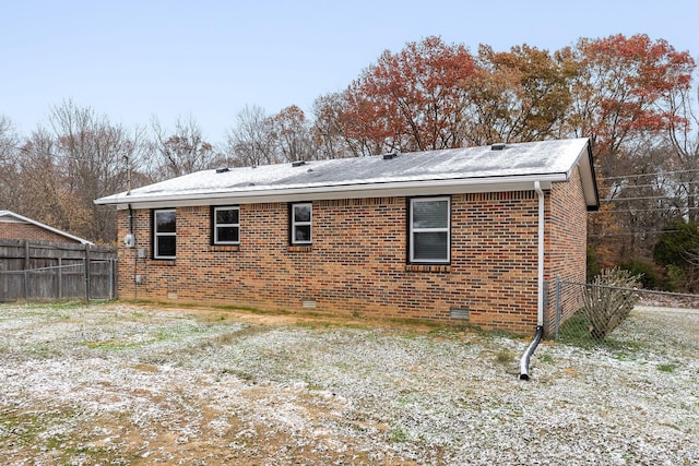 view of back of house