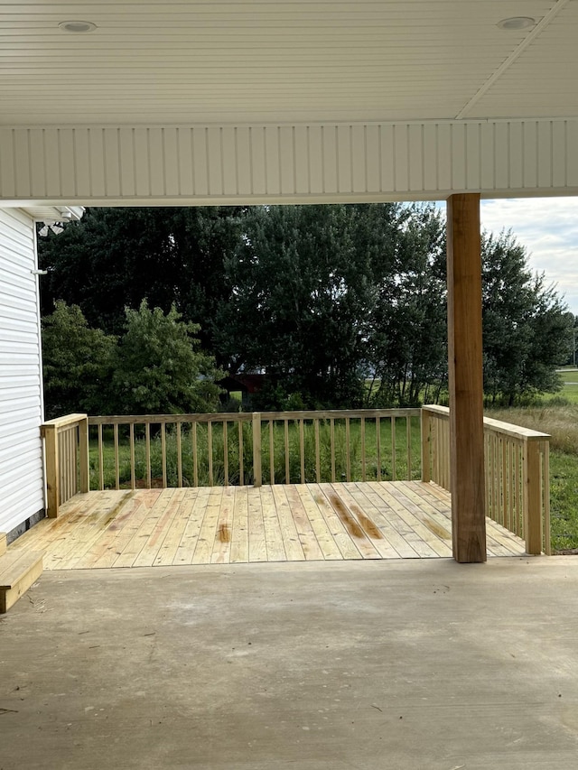 408 Rabbit Trail Rd, Leoma, TN 38468 - view of wooden deck