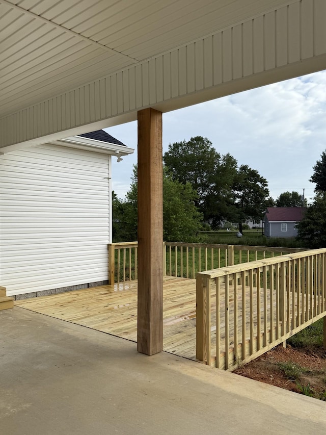 408 Rabbit Trail Rd, Leoma, TN 38468 - view of wooden terrace