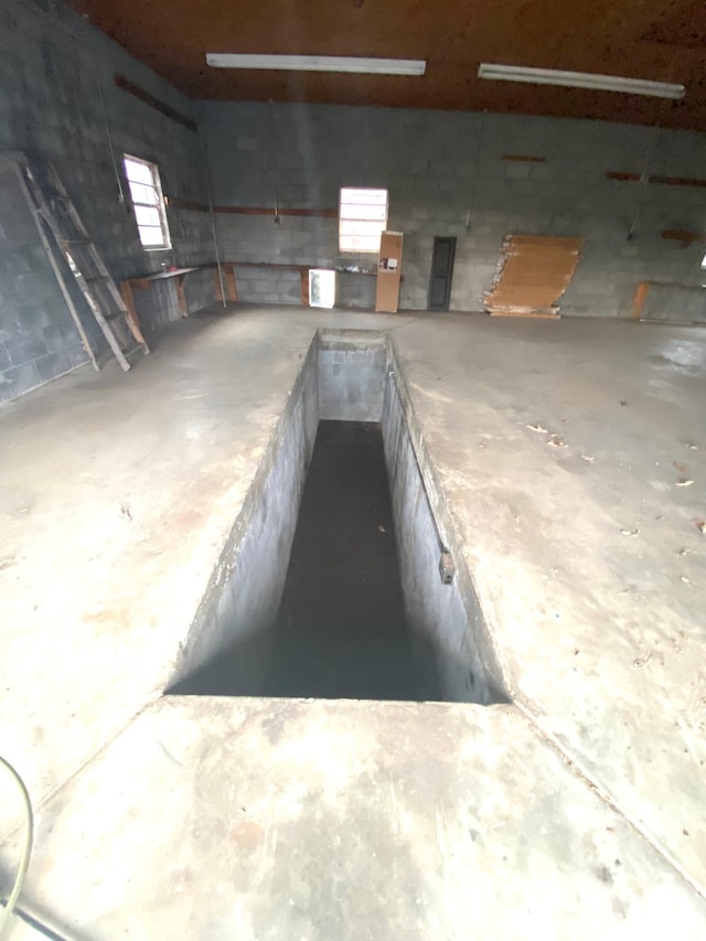 view of entry to storm shelter