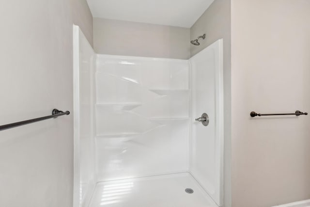 bathroom with walk in shower