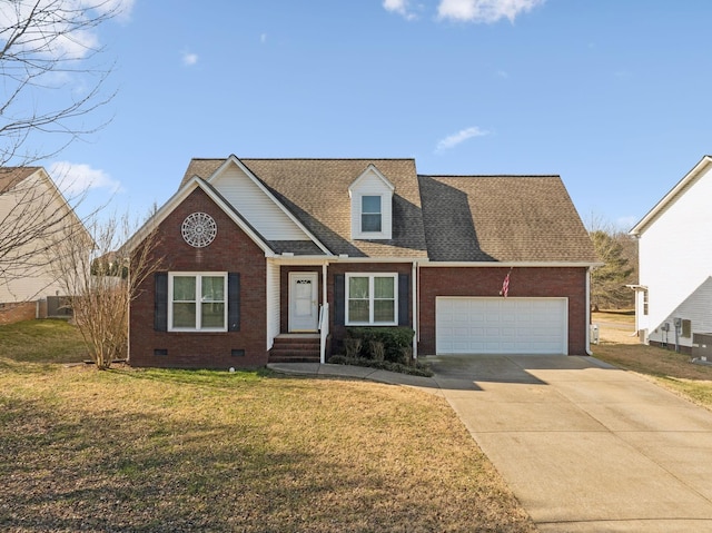 view of front of property with a front yard