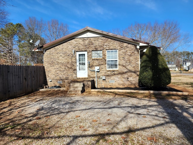 view of rear view of house