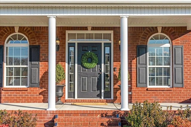 view of entrance to property