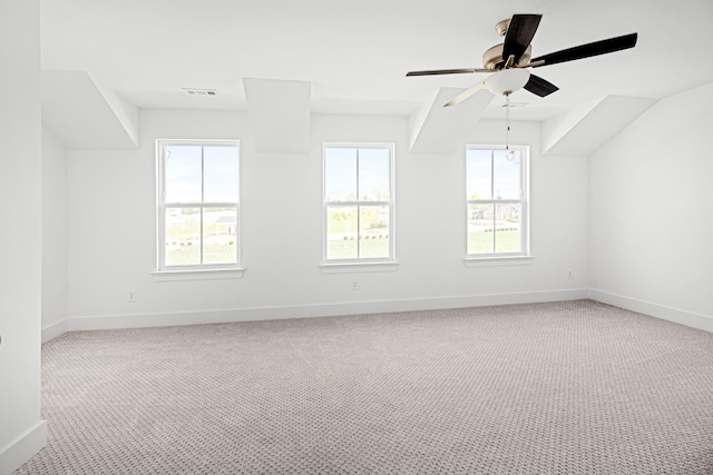 5061 Greentree Dr, Smyrna, TN 37167 - bonus room with light colored carpet, baseboards, and ceiling fan