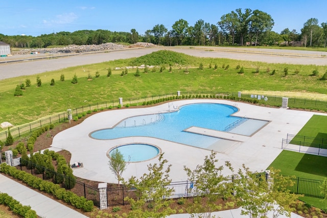 5061 Greentree Dr, Smyrna, TN 37167 - community pool with view of wooded area