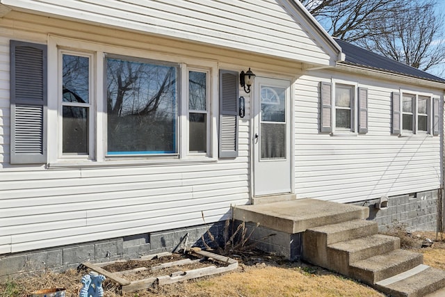 view of property entrance