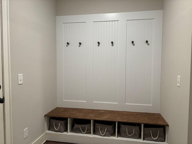 view of mudroom