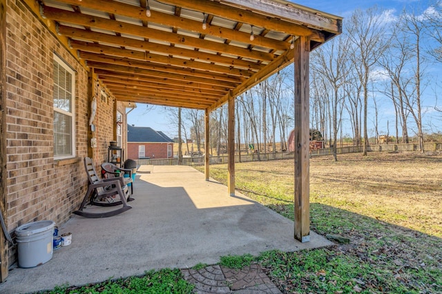 view of patio / terrace