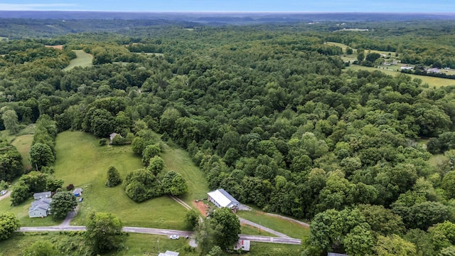 1157 Noah Reeves Rd, Ashland City, TN 37015 - bird's eye view of a forest