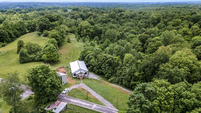 1157 Noah Reeves Rd, Ashland City, TN 37015 - bird's eye view of a heavily wooded area
