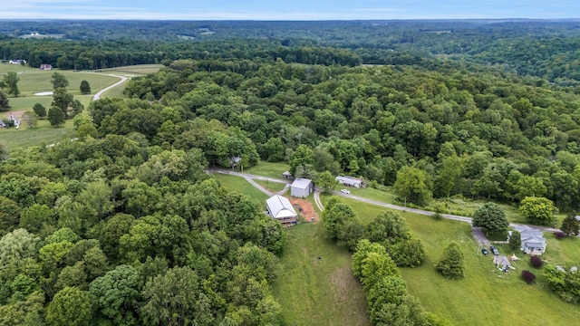 1157 Noah Reeves Rd, Ashland City, TN 37015 - aerial view of a forest