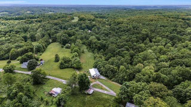 1157 Noah Reeves Rd, Ashland City, TN 37015 - view of property location with a heavily wooded area