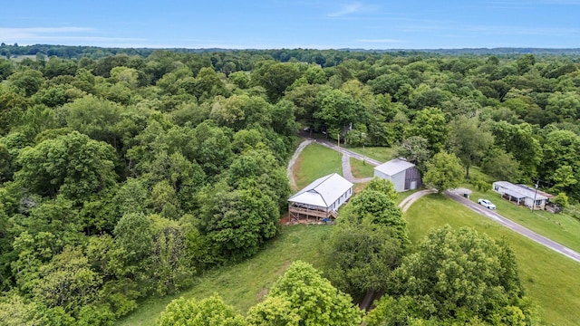 1157 Noah Reeves Rd, Ashland City, TN 37015 - view of subject property featuring a forest