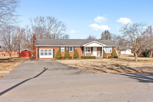 view of ranch-style home