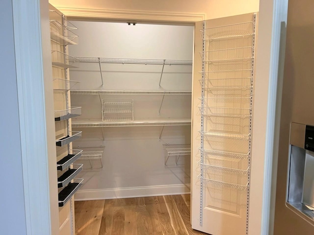 view of pantry