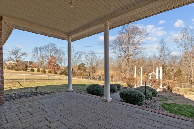 view of patio / terrace