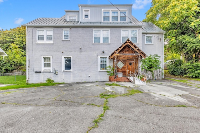 view of rear view of property