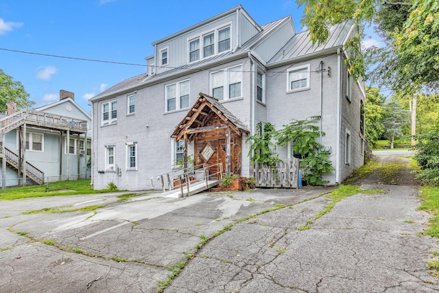 view of townhome / multi-family property