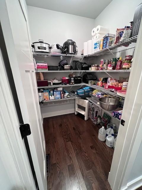 view of pantry