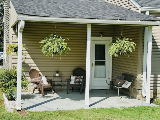 exterior space featuring a patio