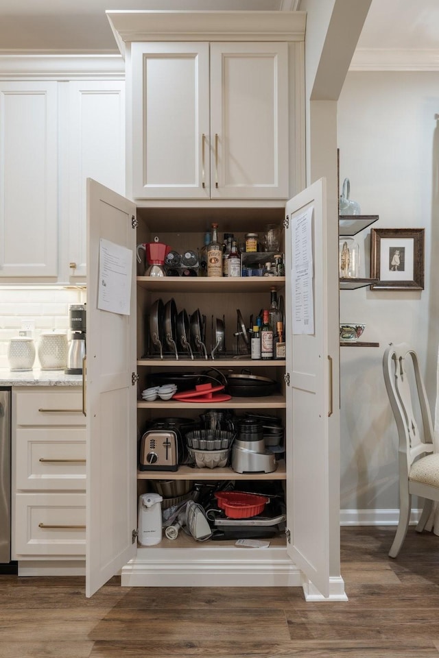 view of pantry