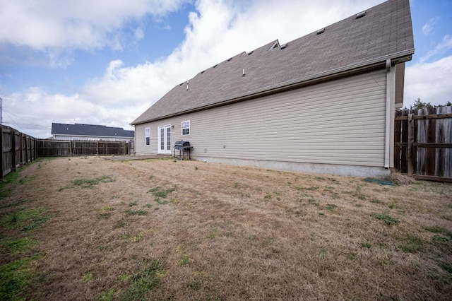 view of rear view of property