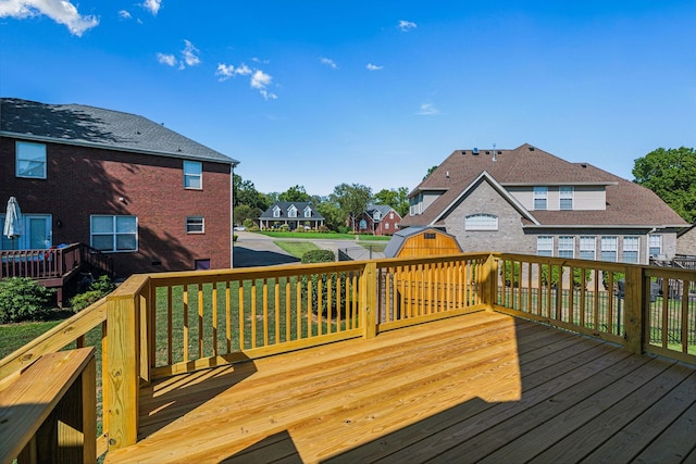 view of deck