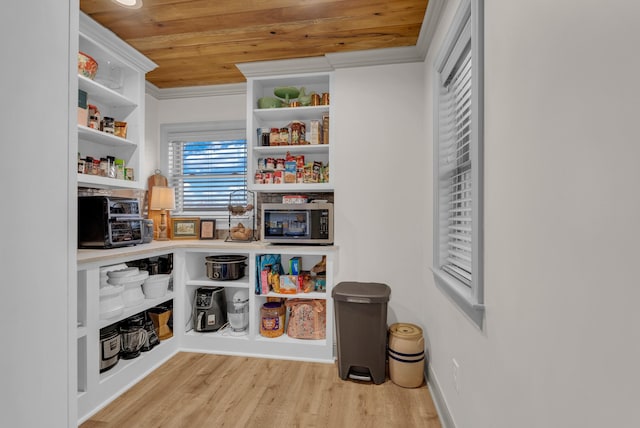 view of pantry