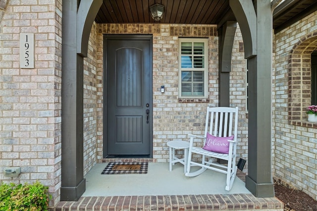 view of property entrance