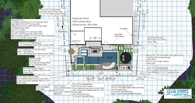 view of layout