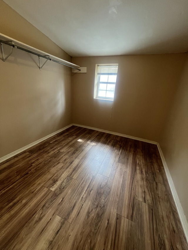 interior space featuring hardwood / wood-style floors