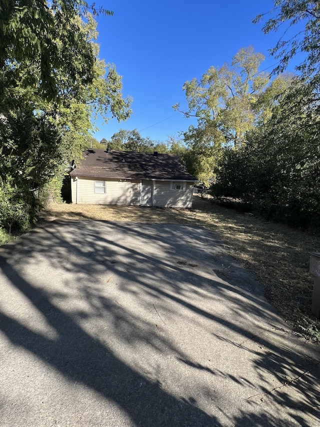 view of property exterior