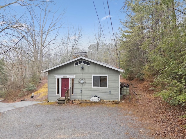 view of front of house