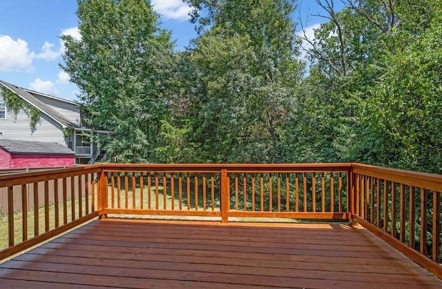 view of deck