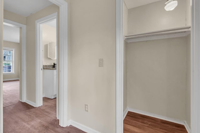 view of closet