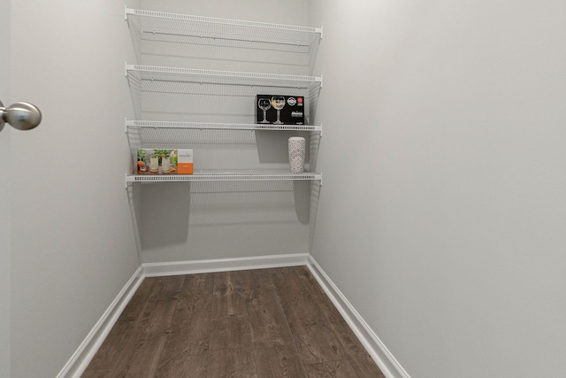 view of pantry