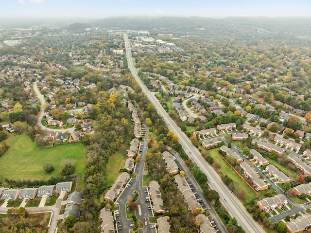 aerial view